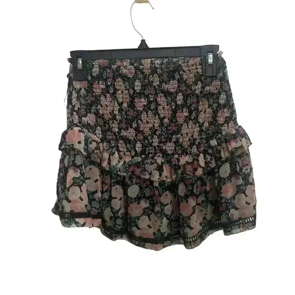 NWT Saylor Este Floral Ruffle Skirt - Picture 3 of 9